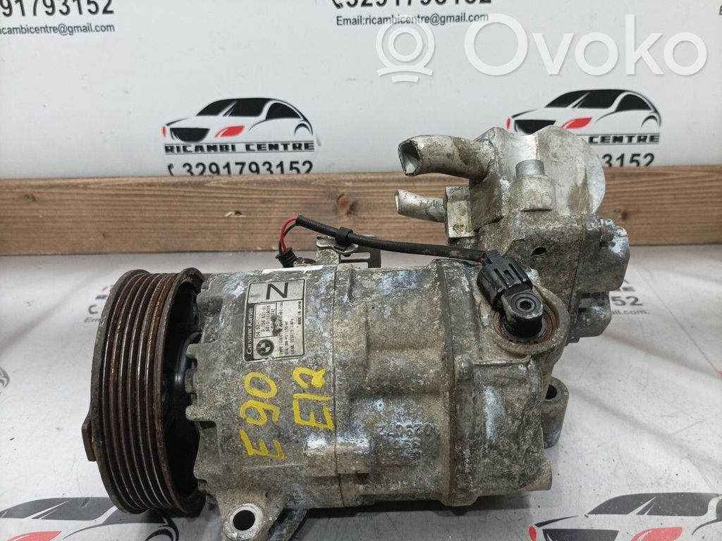 BMW 3 E90 E91 Air conditioning (A/C) compressor (pump) 