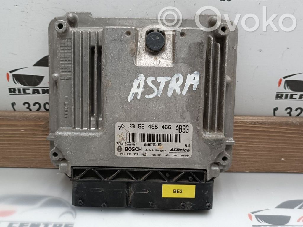 Engine control unit/module ECU   55579447,0281031379,55485466,55579447