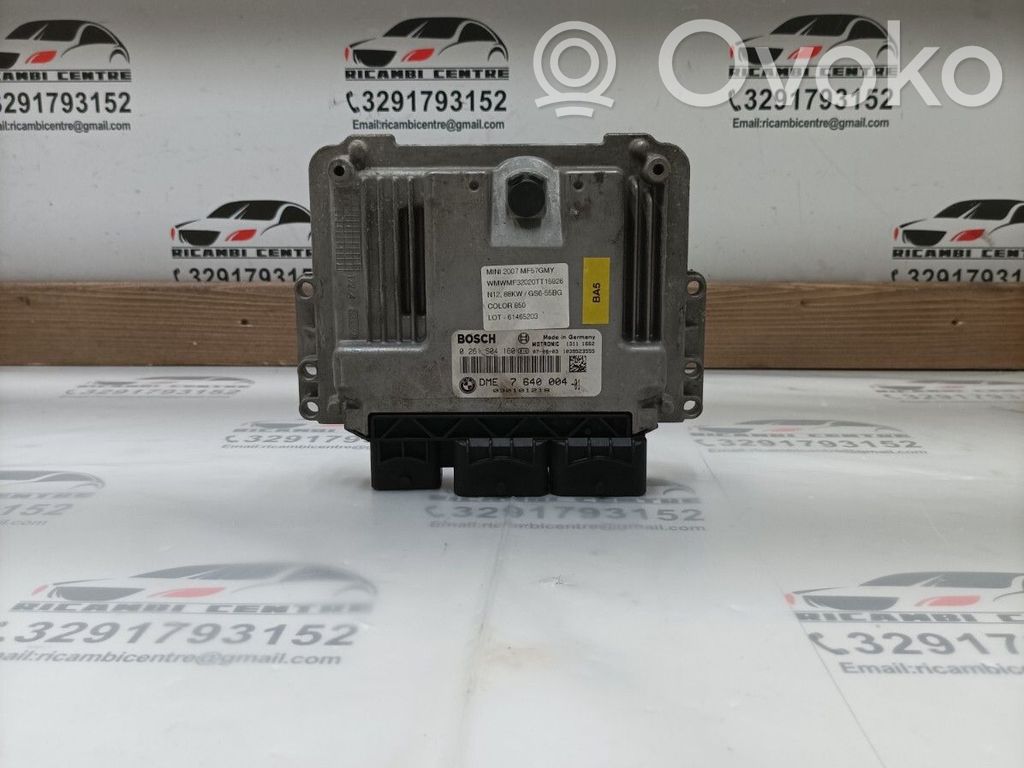 Mini One - Cooper Coupe R56 Engine control unit/module ECU 