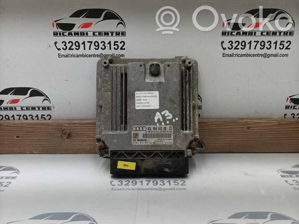 Audi A3 S3 8P Engine control unit/module ECU 