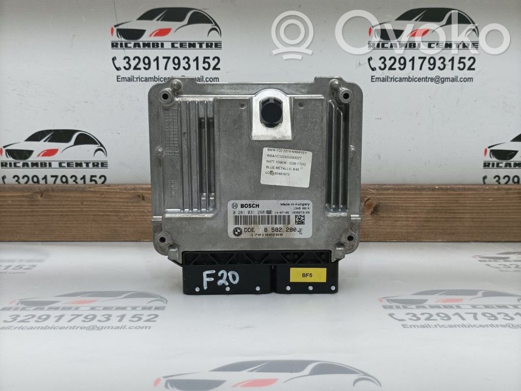 BMW 1 F20 F21 Unitate control motor/modul ECU 