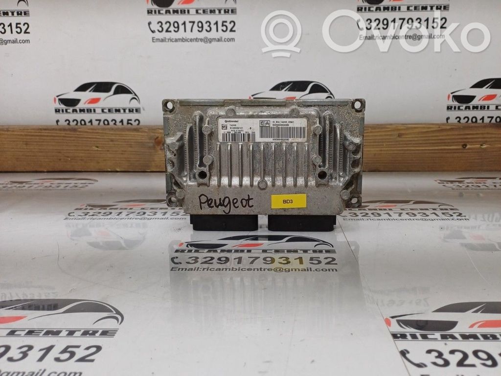 Engine control unit/module ECU   9664859580,200014855,HW9664859580,S126029101,SW966485958