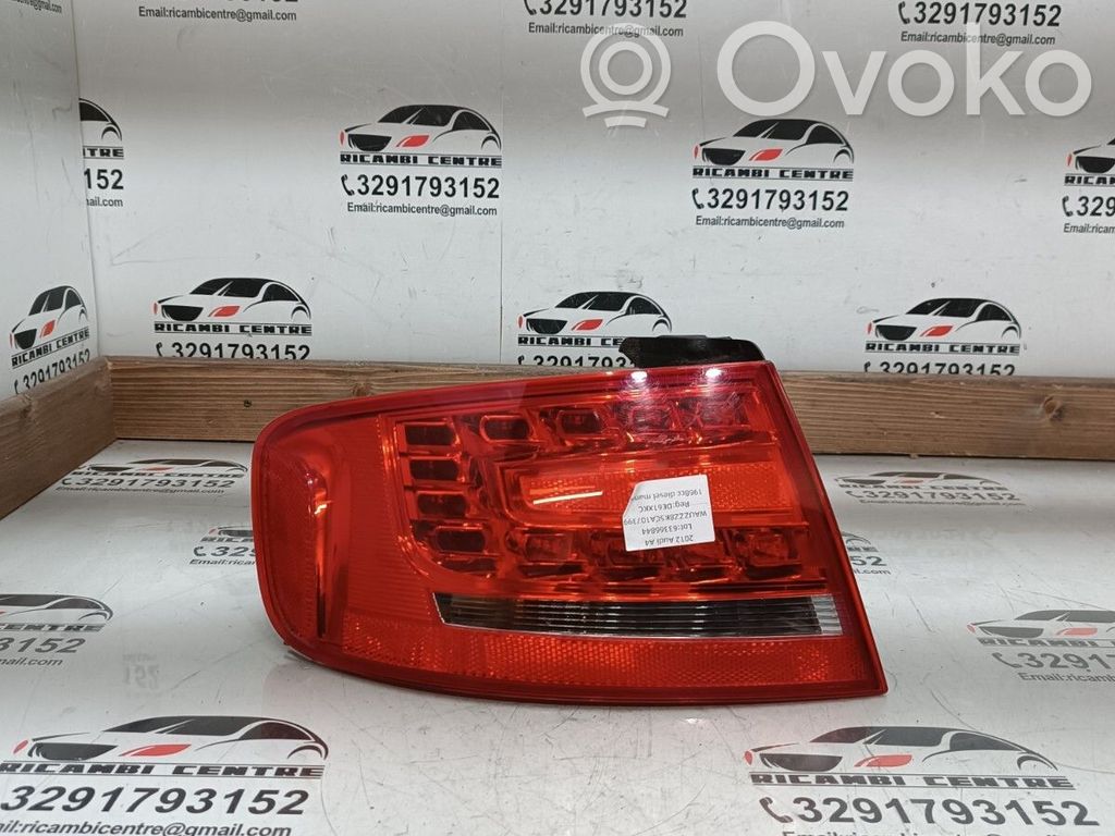 Audi A4 S4 B8 8K Lampă spate în caroserie 