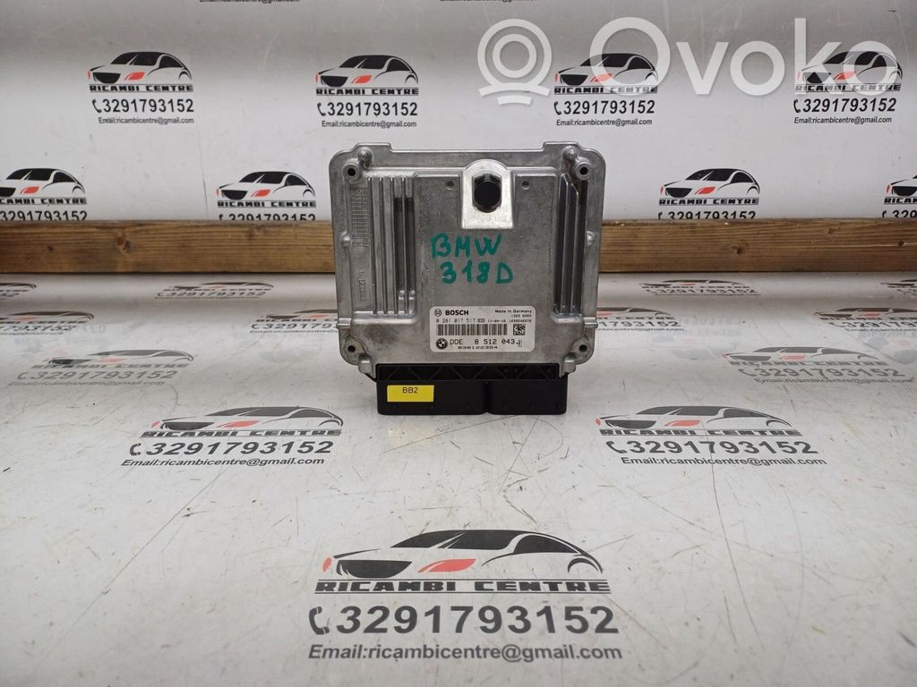 BMW 3 E90 E91 Engine control unit/module ECU 