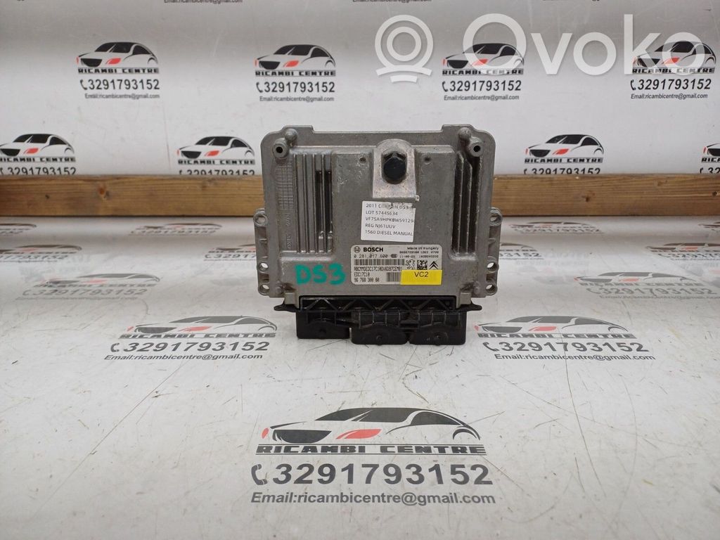 Citroen DS3 Engine control unit/module ECU 