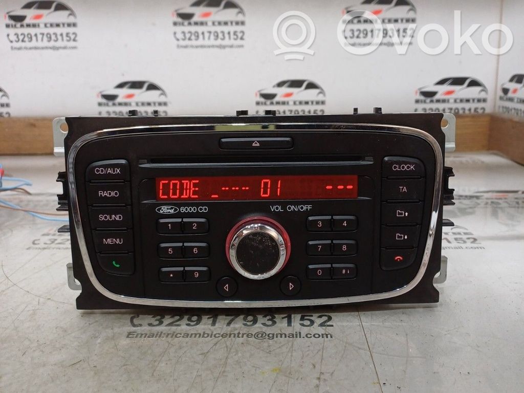 Ford Mondeo MK IV Radio/CD/DVD/GPS head unit 
