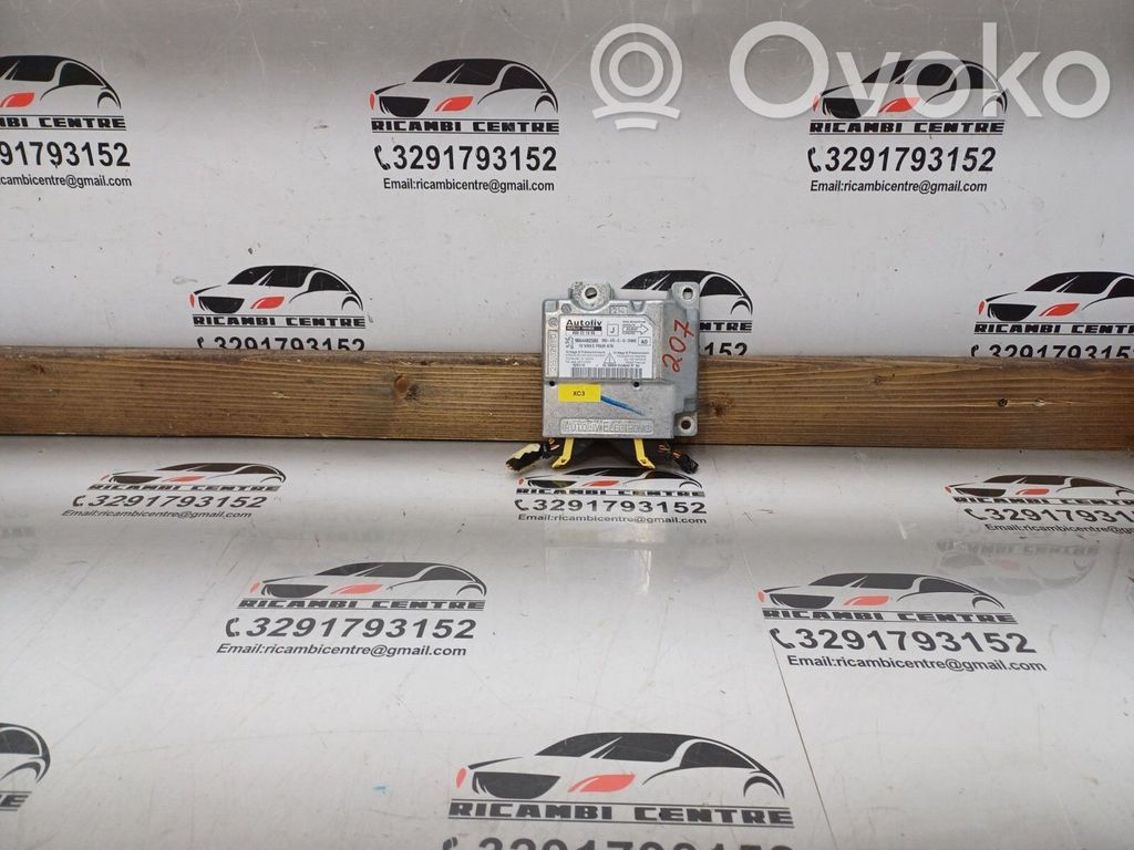 Peugeot 207 Airbag control unit/module 