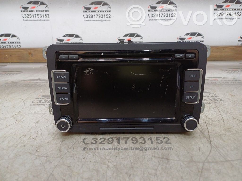 Volkswagen Golf Plus Unitate principală radio/CD/DVD/GPS 