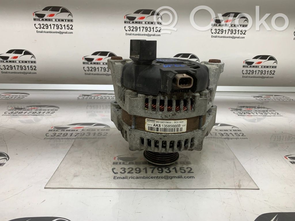 Generatorius   13585666B,103KW,1202374,1202473,13585666,13585666B,140CV,95519908,AK5,MS1042118830,SC2140A