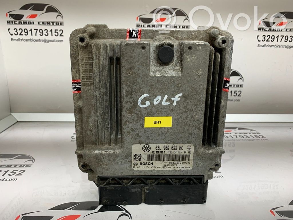 Volkswagen Golf VI Engine control unit/module ECU 