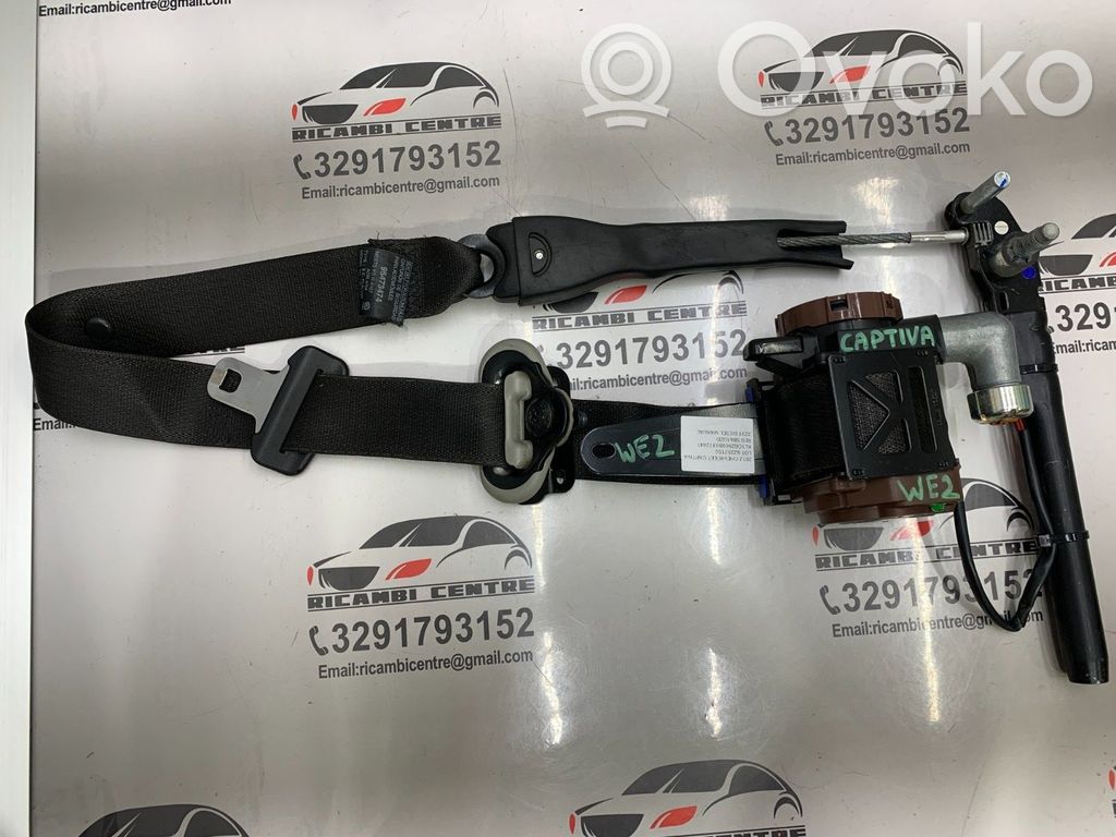 Chevrolet Captiva Cinturón trasero 