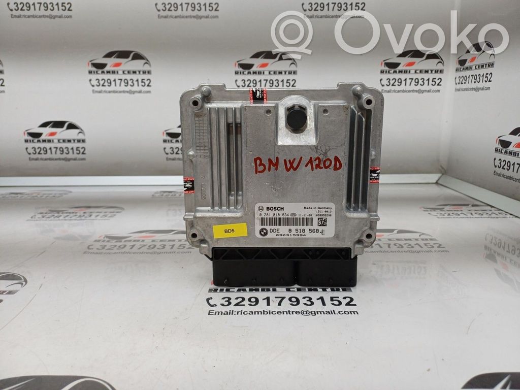 BMW 1 F20 F21 Engine control unit/module ECU 
