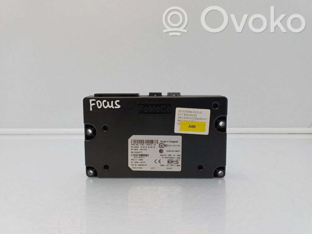 Ford Focus Bluetooth control unit module 