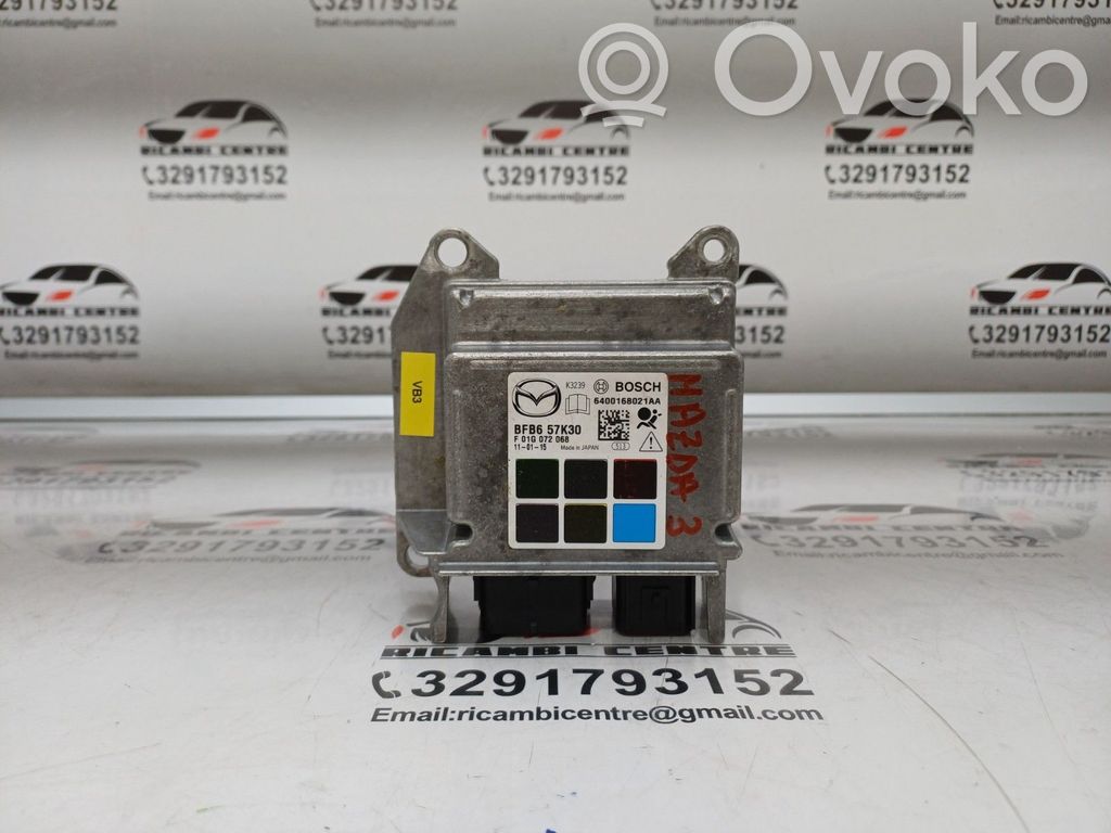 Mazda 3 Airbag control unit/module 