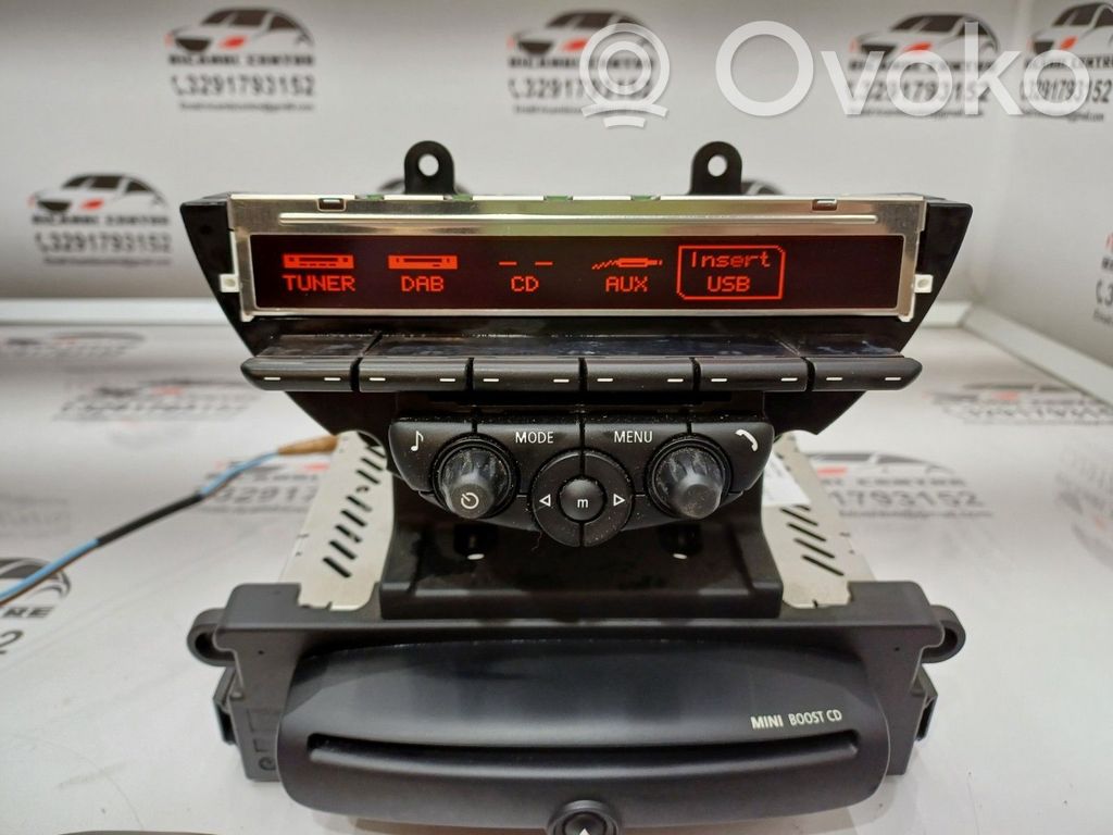 Mini One - Cooper Coupe R56 Panel / Radioodtwarzacz CD/DVD/GPS 
