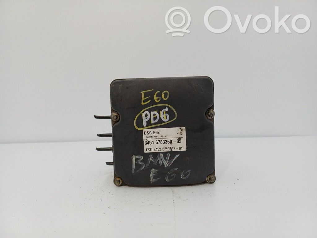 BMW 5 E60 E61 ABS vadības bloks 