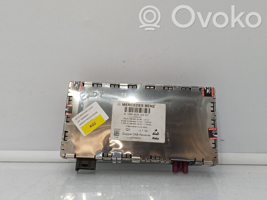 Mercedes-Benz E C207 W207 Modul comenzi multimedia 