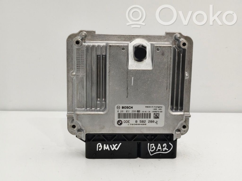 BMW 3 F30 F35 F31 Unitate control motor/modul ECU 