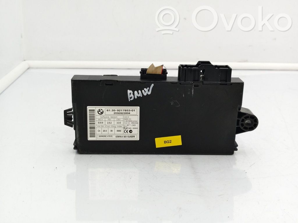 Comfort/convenience module   61359217853,210KW,286CV,5WK49515ABR,61356943771,61356943786,61356943791,61356943797,61356943814,61356943822,61356943834,61359147184,61359147191,61359147195,61359147221,61359147226,61359217853,61359226238,61359395657,9217853,921785301,9395657