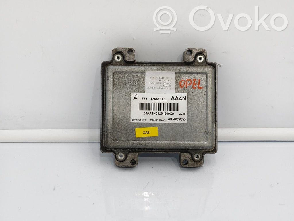 Opel Meriva B Engine control unit/module ECU 