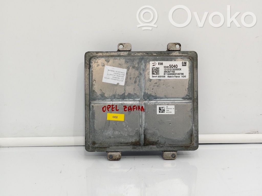 Opel Zafira B Engine control unit/module ECU 