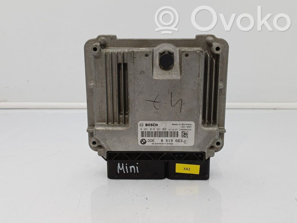 Mini One - Cooper Coupe R56 Komputer / Sterownik ECU silnika 