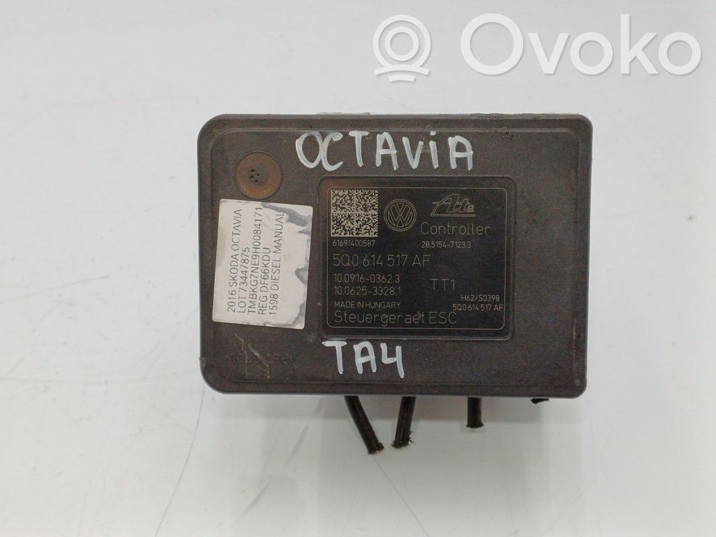 Skoda Octavia Mk3 (5E) ABS control unit/module 