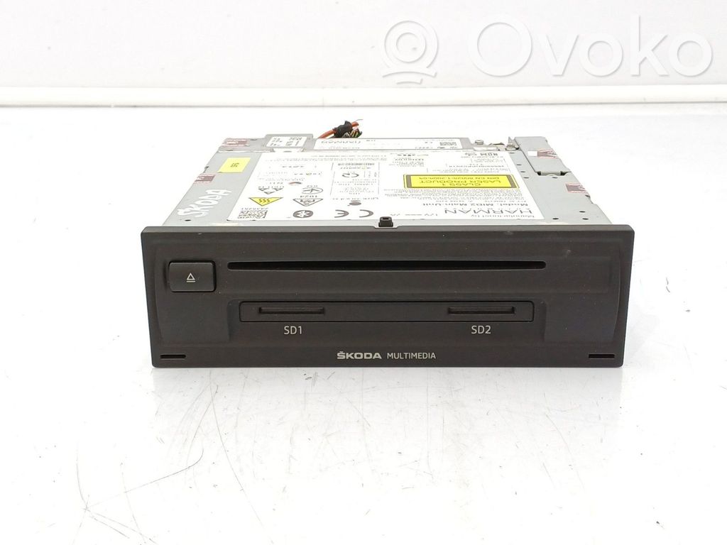 Skoda Superb B8 (3V) Unitate/modul control navigație GPS 
