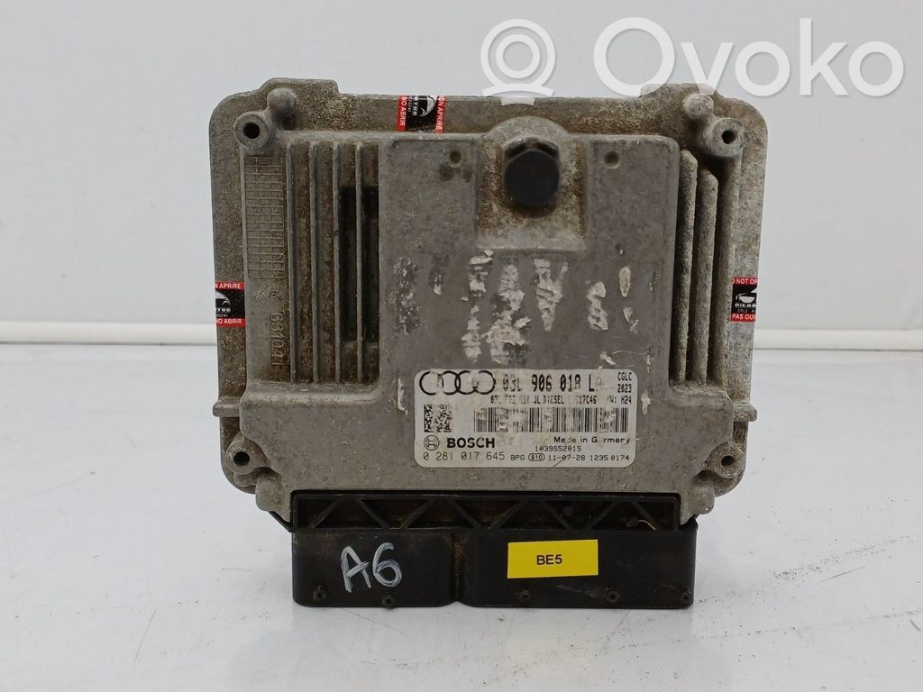 Audi A6 C7 Engine control unit/module ECU 
