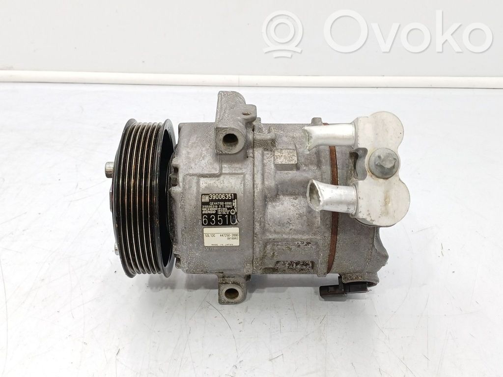 Opel Corsa E Klimakompressor Pumpe 