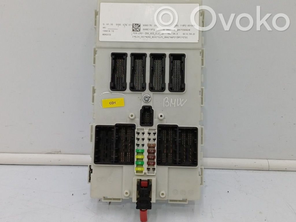 BMW 1 F20 F21 Moduł / Sterownik komfortu 
