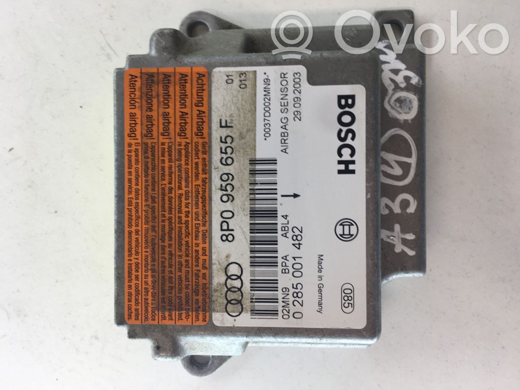 Audi A3 S3 8P Airbag control unit/module 