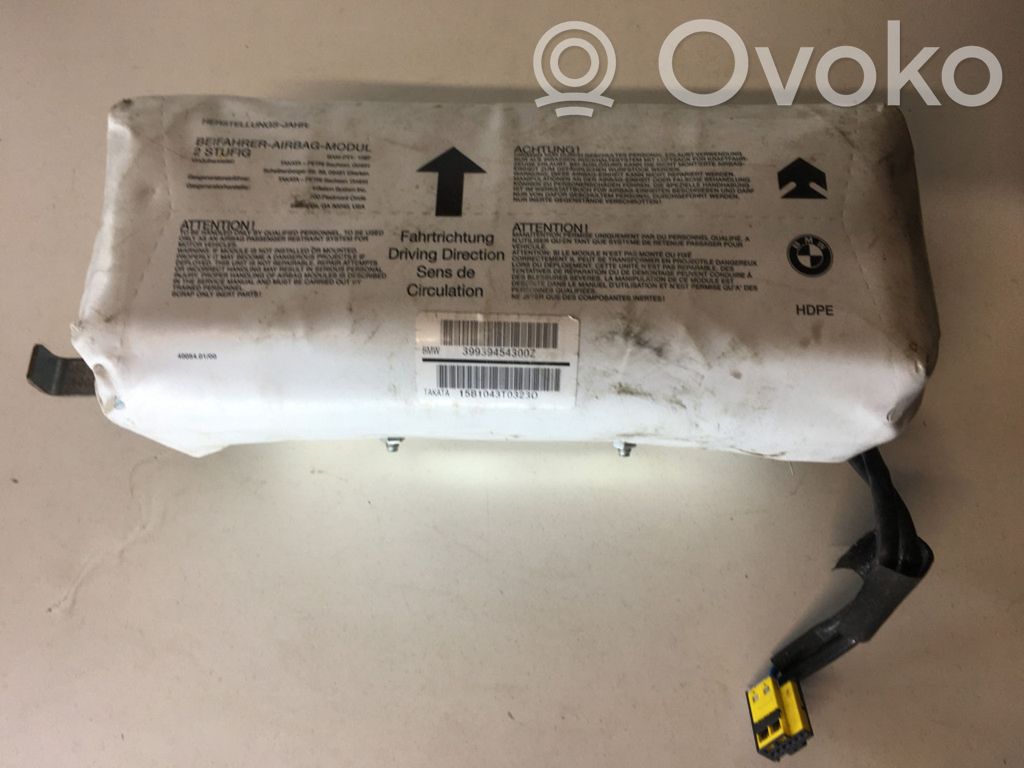 BMW 3 E46 Passenger airbag 