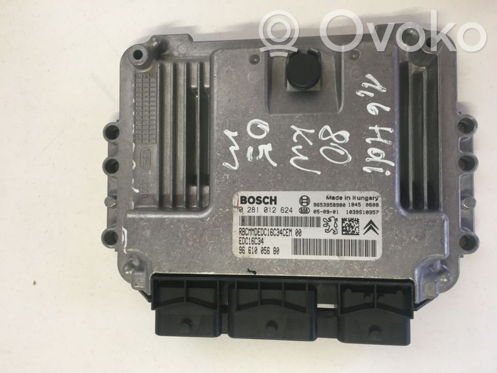 Citroen C5 Engine control unit/module 