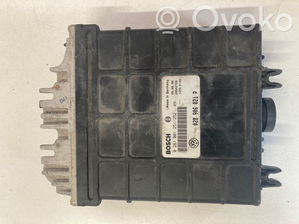 Volkswagen Sharan Engine control unit/module 