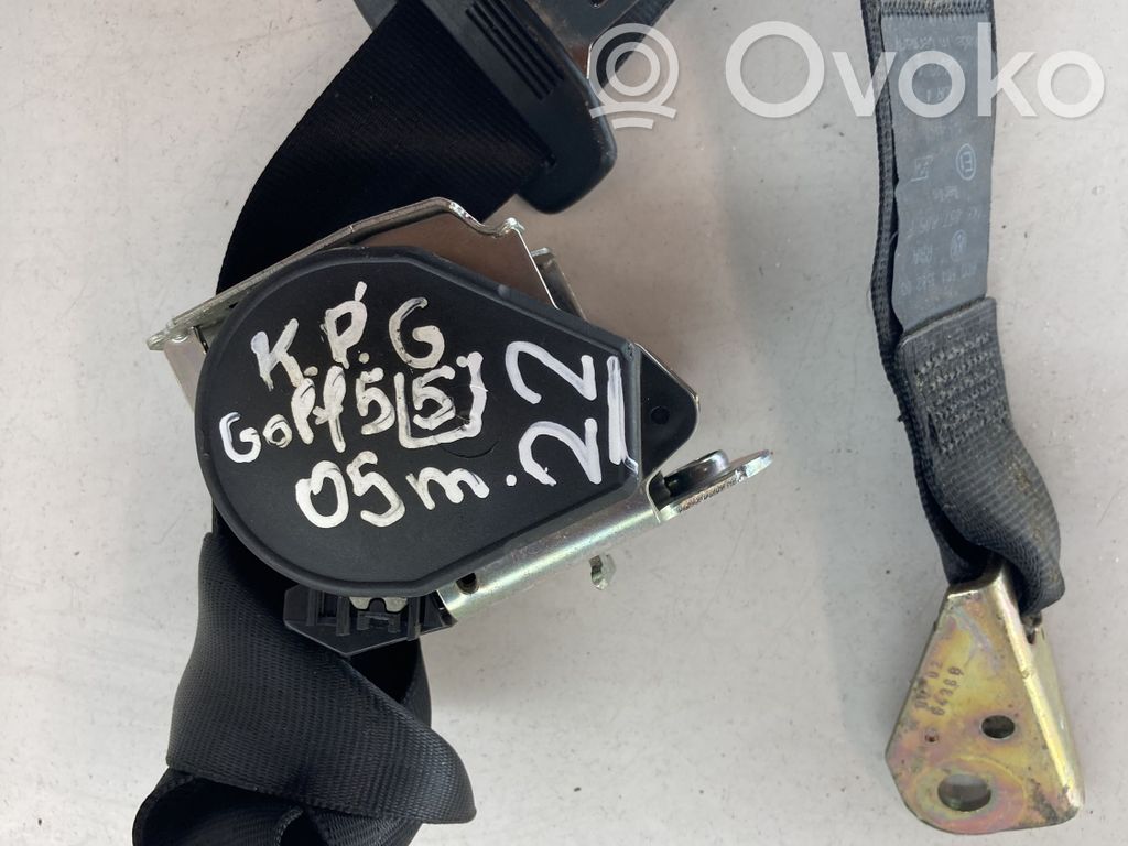 Volkswagen Golf V Takaistuimen turvavyö 