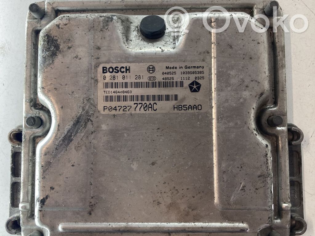 Chrysler Voyager Engine control unit/module 