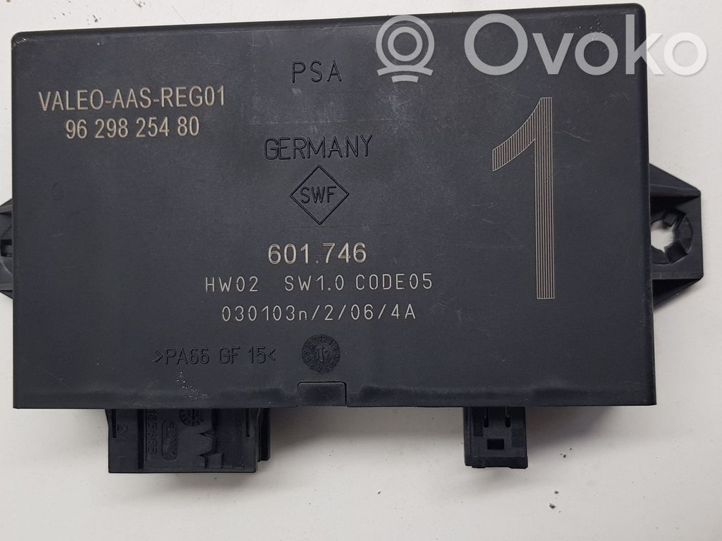 Peugeot 807 Parking PDC control unit/module 