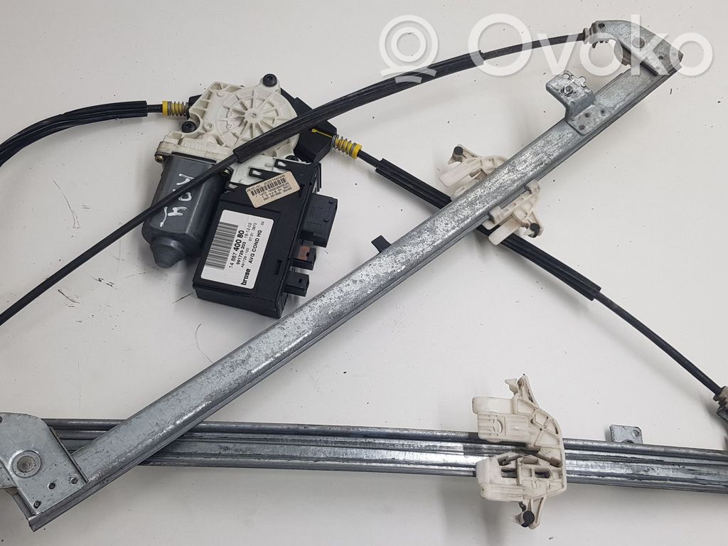 Peugeot 807 Front door window regulator with motor 