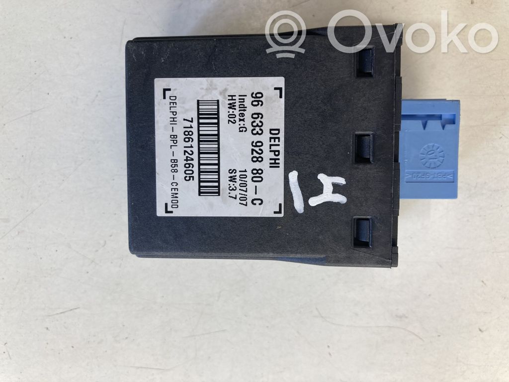 Citroen C4 Grand Picasso Alarm control unit/module 