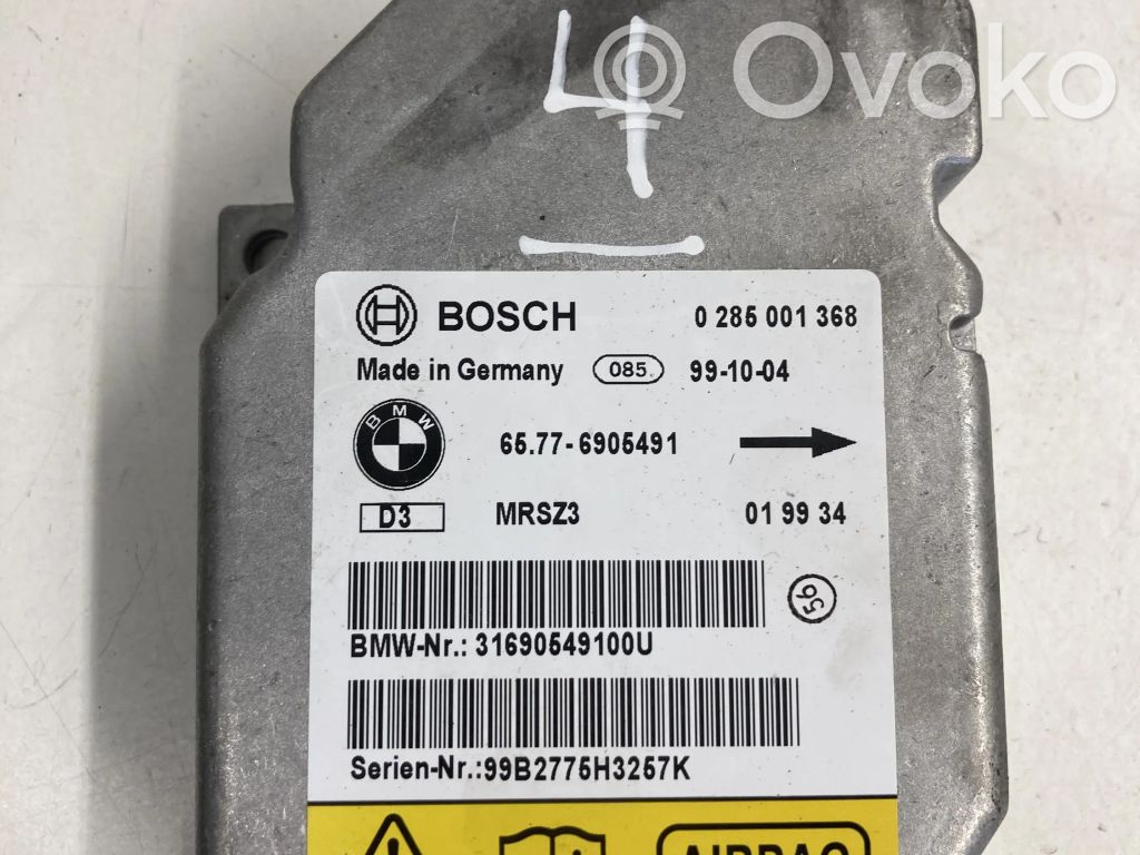 BMW 3 E46 Airbag control unit/module 
