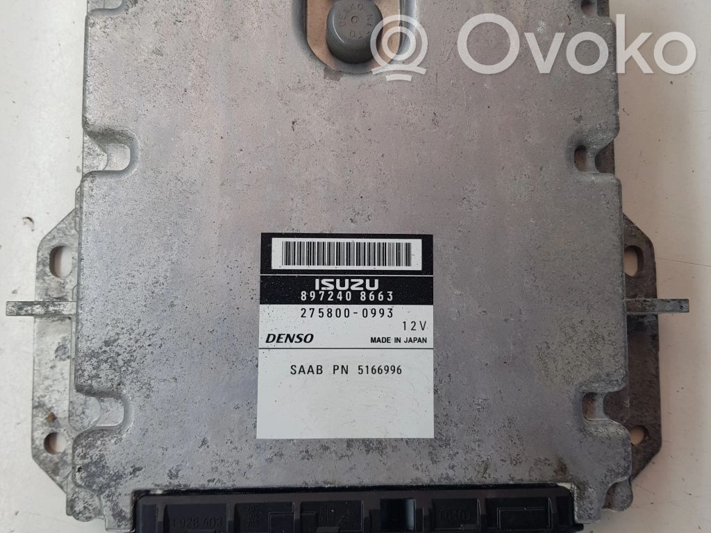 Saab 9-5 Engine control unit/module 