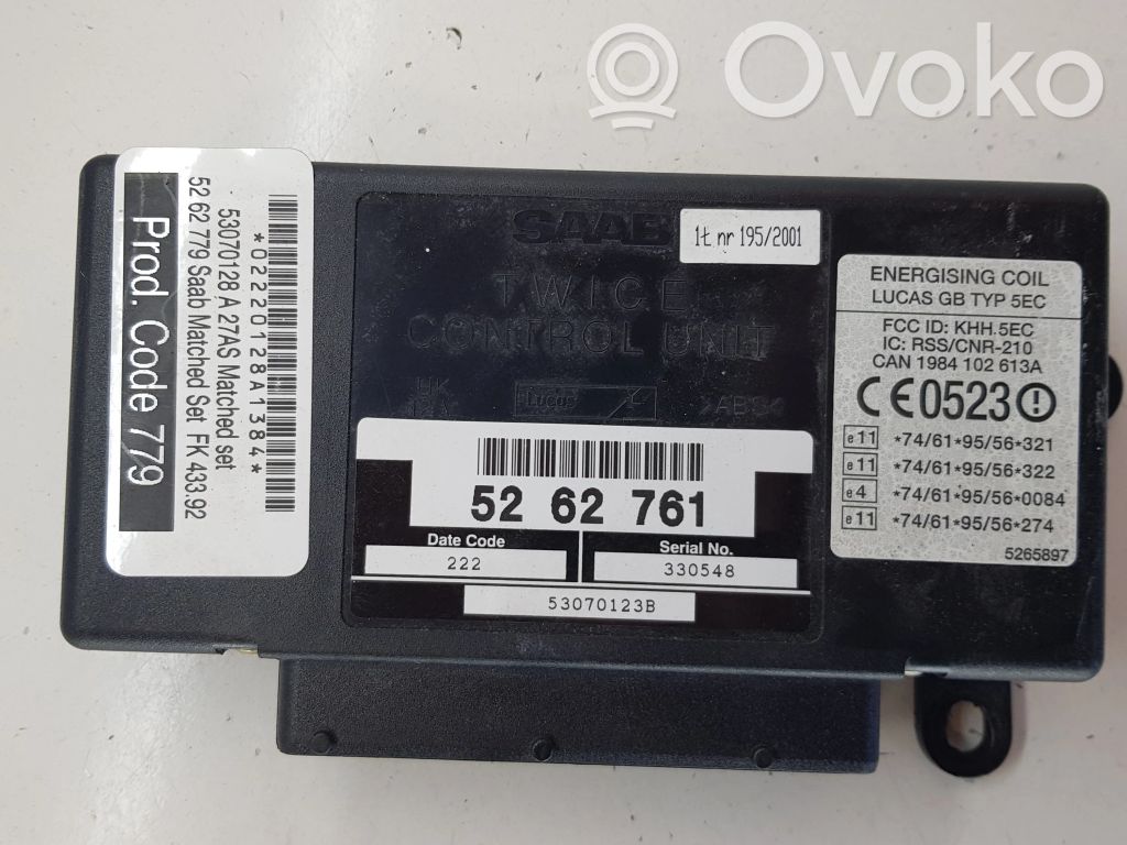 Saab 9-5 Comfort/convenience module 