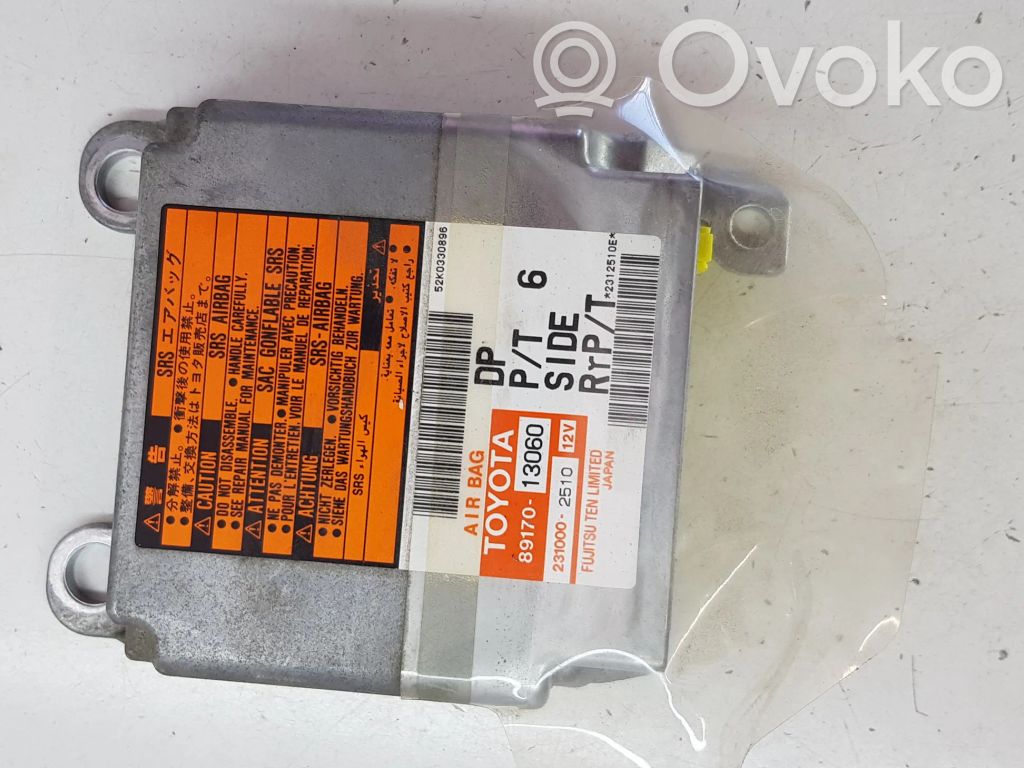 Toyota Corolla Verso E121 Airbag control unit/module 