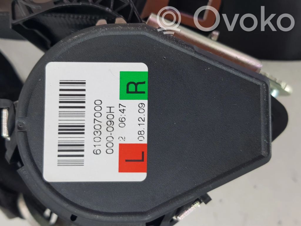 Audi Q5 SQ5 8R Pas bezpieczeństwa fotela tylnego 