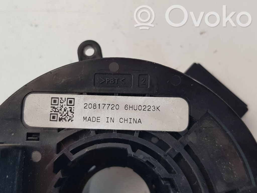 Opel Astra J Airbag slip ring squib (SRS ring) 