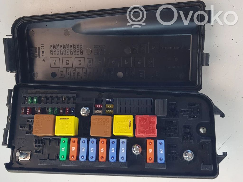 Opel Vectra C Fuse box set 