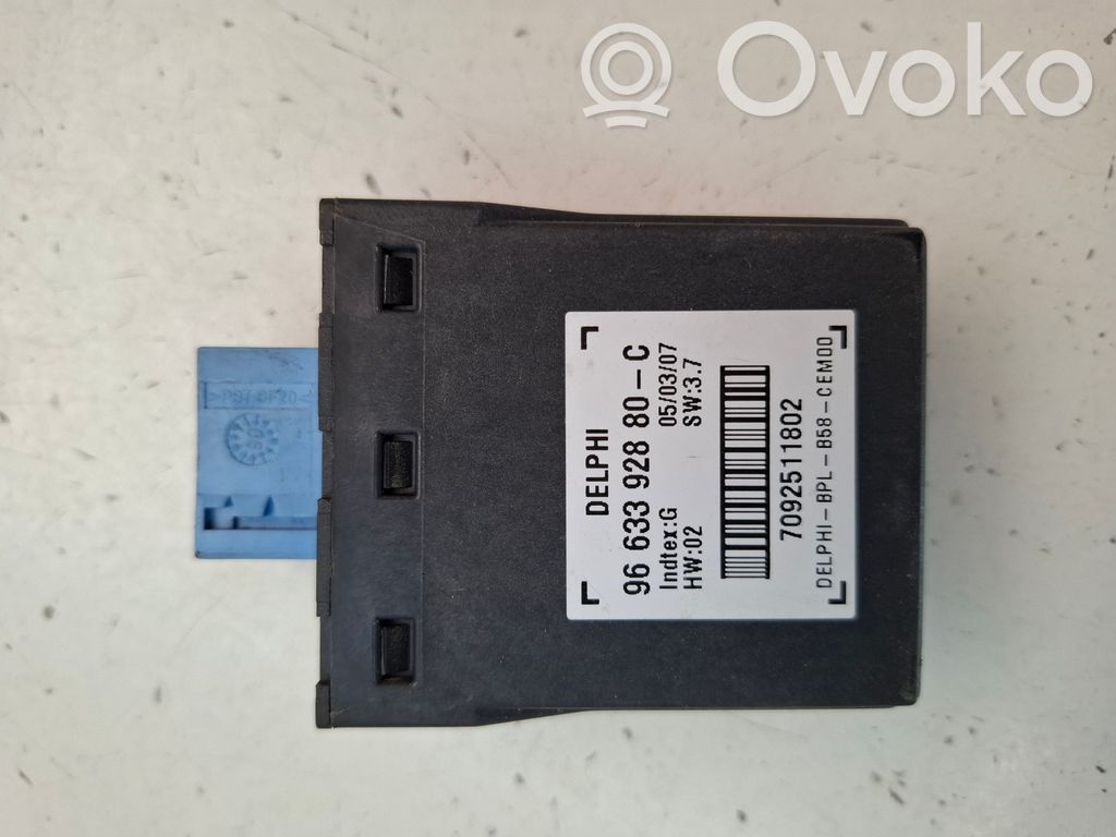 Citroen C4 Grand Picasso Alarm control unit/module 