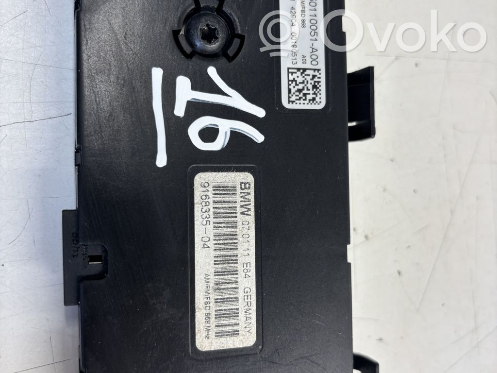 BMW X1 E84 Antenos valdymo blokas 