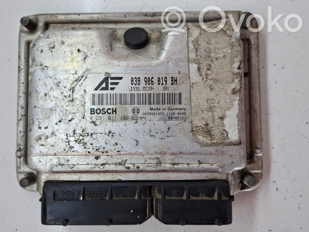 Seat Alhambra (Mk1) Engine control unit/module 